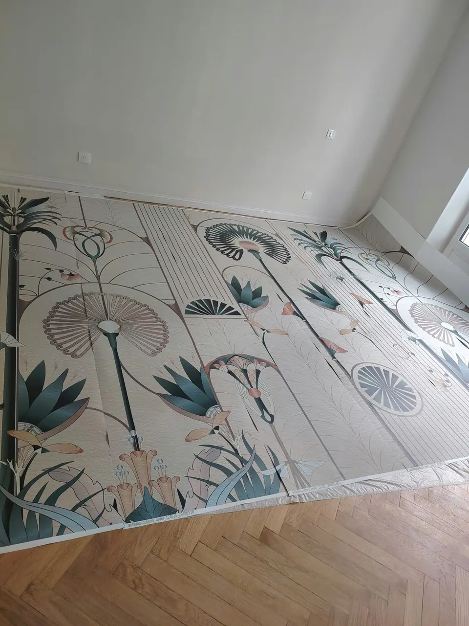 Panoramique art déco : vue en biais
